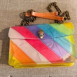 New Kurt Geiger Rainbow Vinyl Kensington